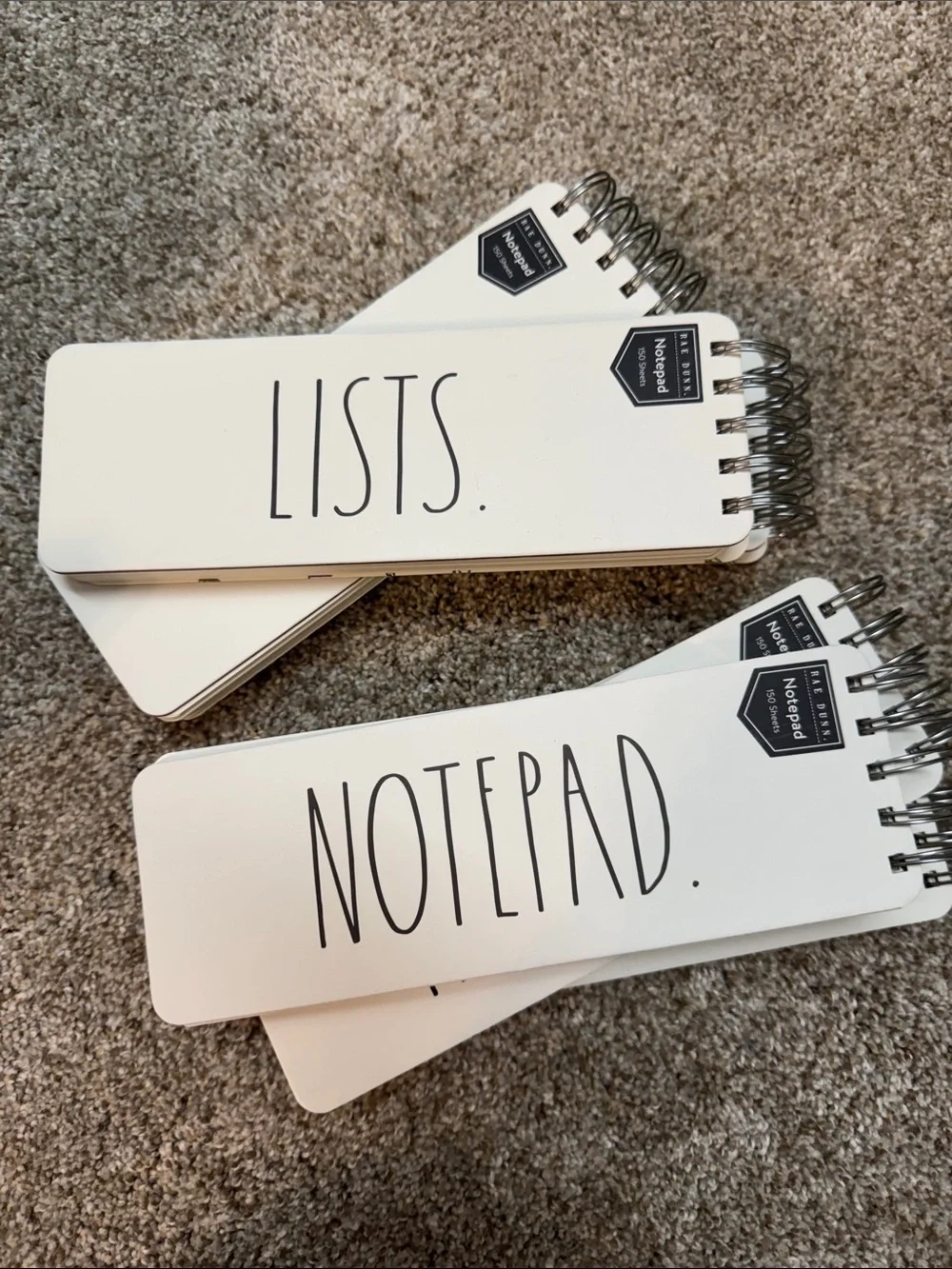 NEW 6 Rae Dunn notepads